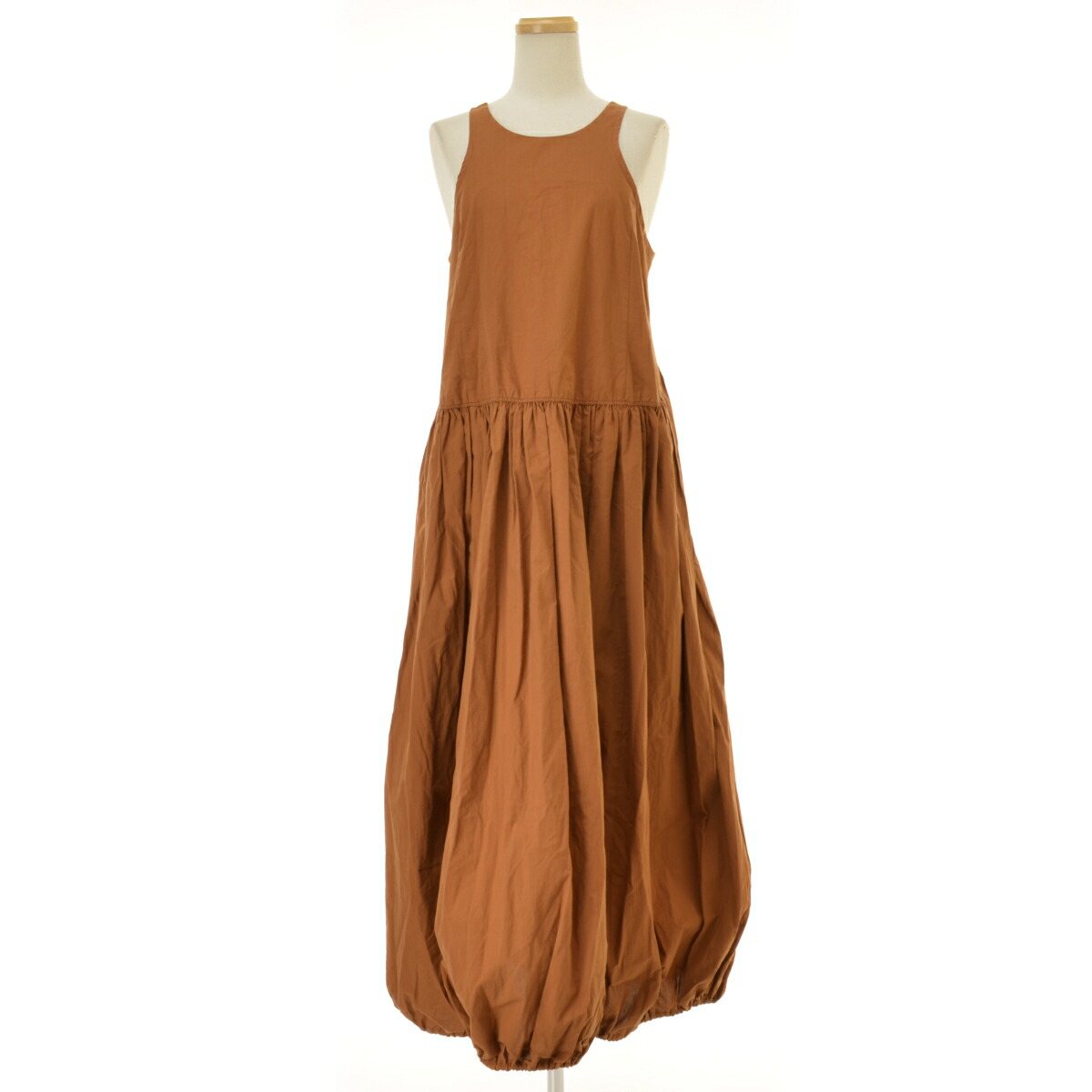 【中古】SAYAKA DAVIS CITYSHOP 取り扱い QDR13-POC Balloon Dressマキシノースリーブワンピース【cacfafbg-l】