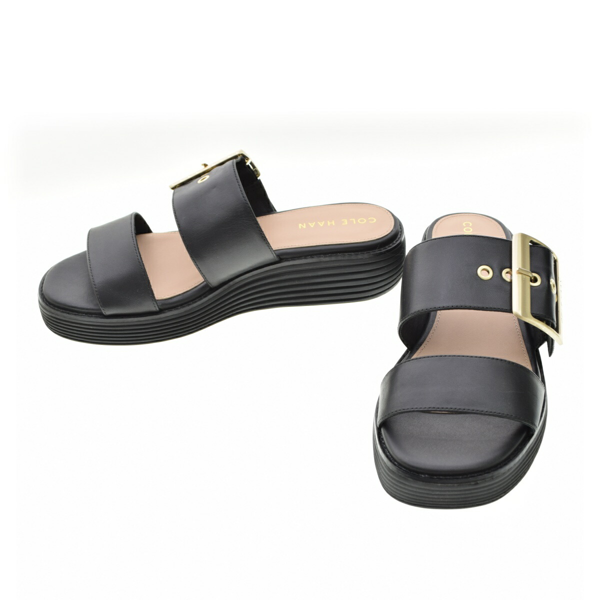【中古】COLE HAAN / コールハーンW29420 OG PLATFORM SLIDEサンダル【cacgagbi-z】｜ブランド古着の買取販売カンフル