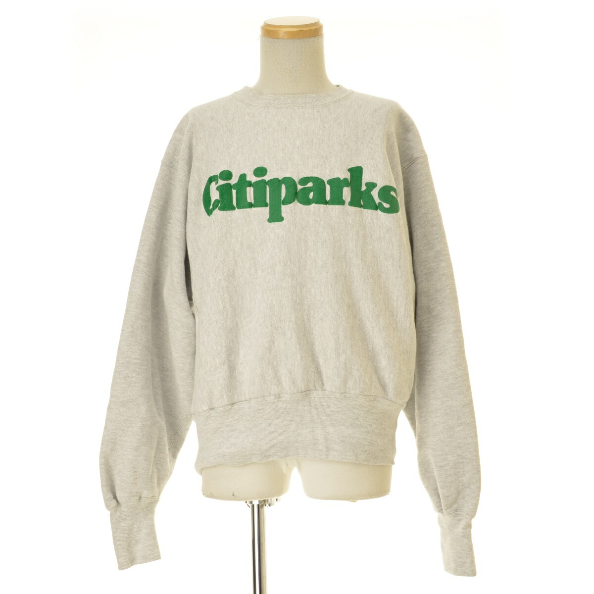 【中古】CHAMPION / チャンピオン90s USA製 刺繍タグ REVERSE WEAVE リバースウィーブ Citiparks長袖スウェット【cacgabba-m】|ブランド古着の買取販売カンフル