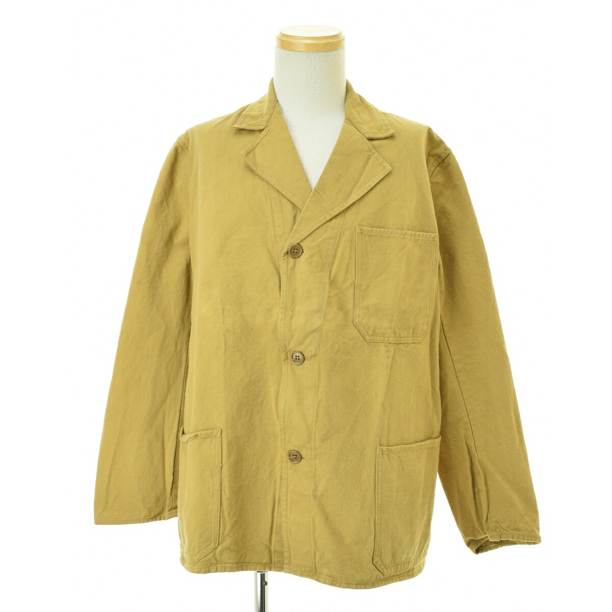 【中古】VINTAGE / ヴィンテージ 70s ユーロ ワークジャケット【cacfagba-m】