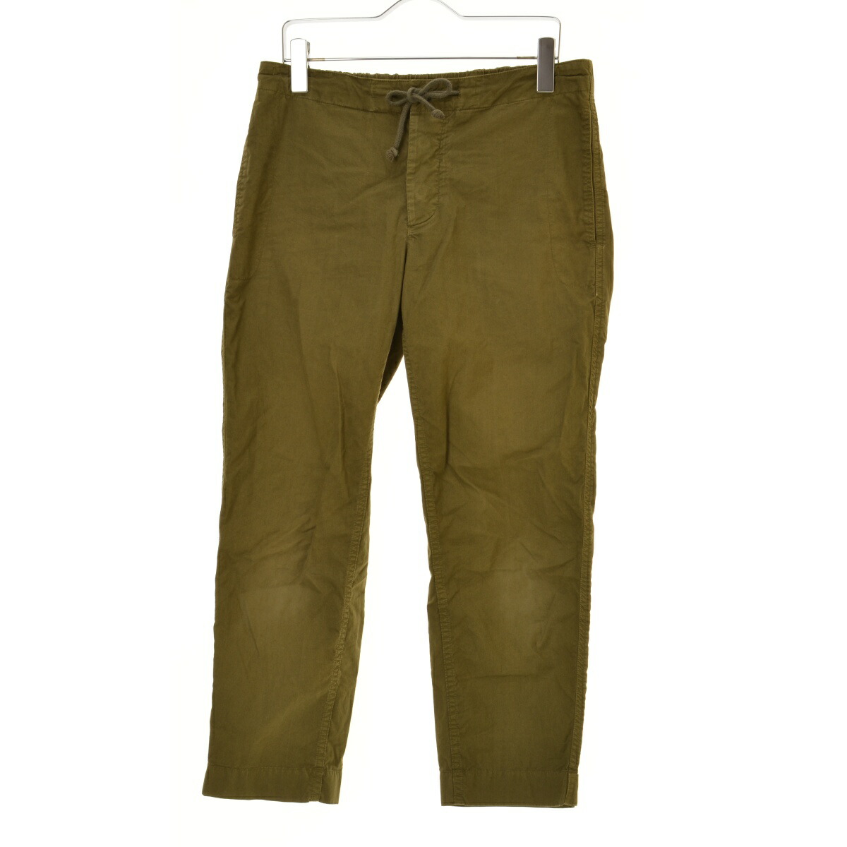 美品 MHL. シンチバック ワークパンツ マーガレットハウエル MHL. マーガレットハウエル MARGARET HOWELL *コットンリネン