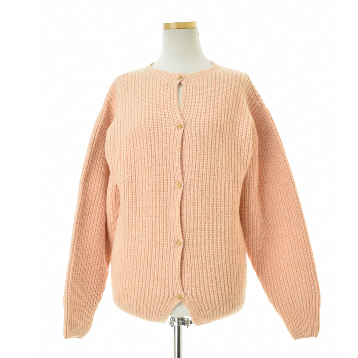 【中古】Baserange / ベースレンジMEA CARDIGAN ウールニット長袖カーディガン【cacgaeai-l】｜ブランド古着の買取販売カンフル