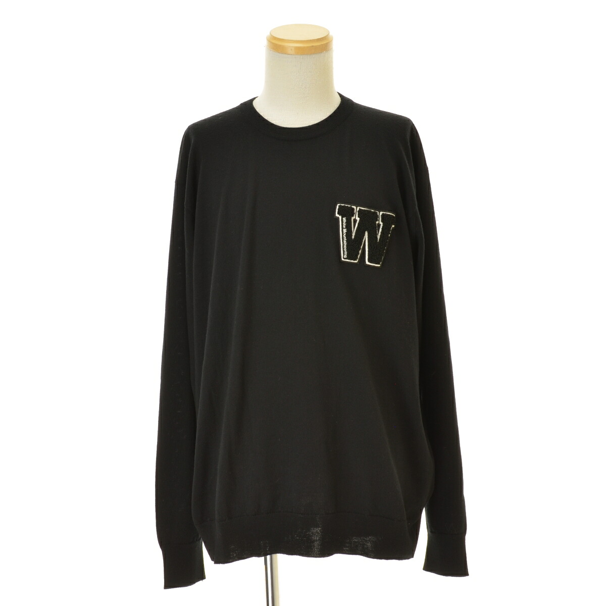 【中古】White Mountaineering × JOHN SMEDLEY / ホワイトマウンテニアリング × ジョンスメドレー 24AW WM2473607 24G MERINO C/N PULLOVER長袖ニットセーター【cacfbcch-m】