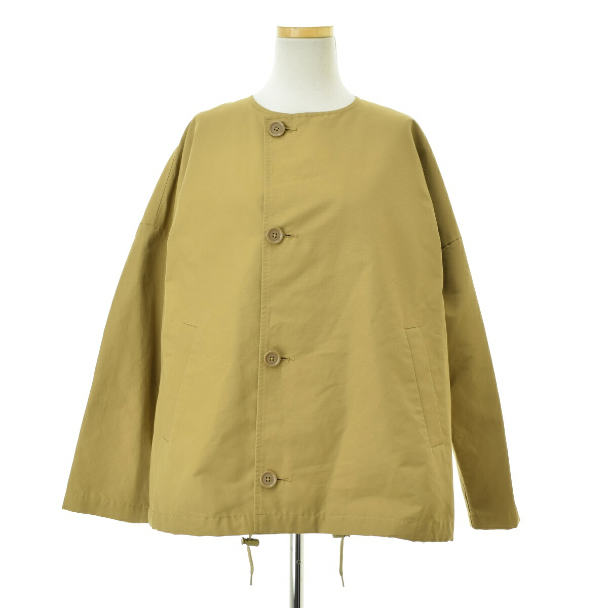 【中古】【期間限定値下げ】Travail Manuel / トラバイルマニュエル432001 コーデュラ64クロスボタンブルゾンジャケット【cacgadcc-l】｜ブランド古着の買取販売カンフル