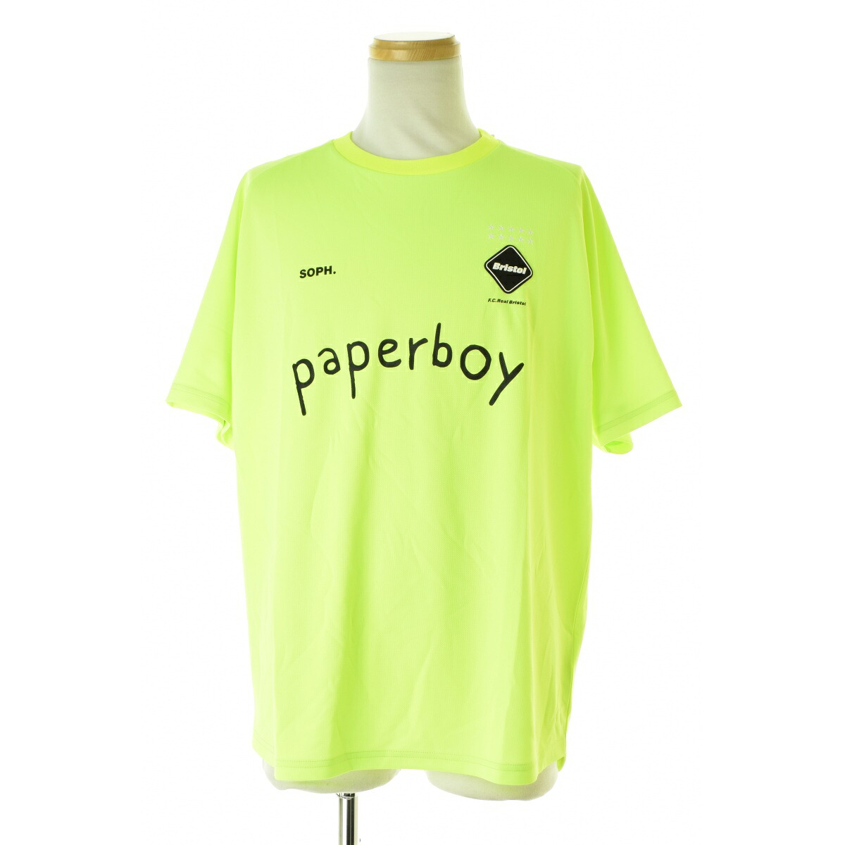 【中古】【期間限定値下げ】F.C.R.B. / F.C.Real Bristol × paperboy / エフシーアールビー / エフシーレアルブリストル × ペーパーボーイ 24SS FCRB-240149 paperboy S/S PRE MATCH TOP半袖カットソー【cacfbcah-m】