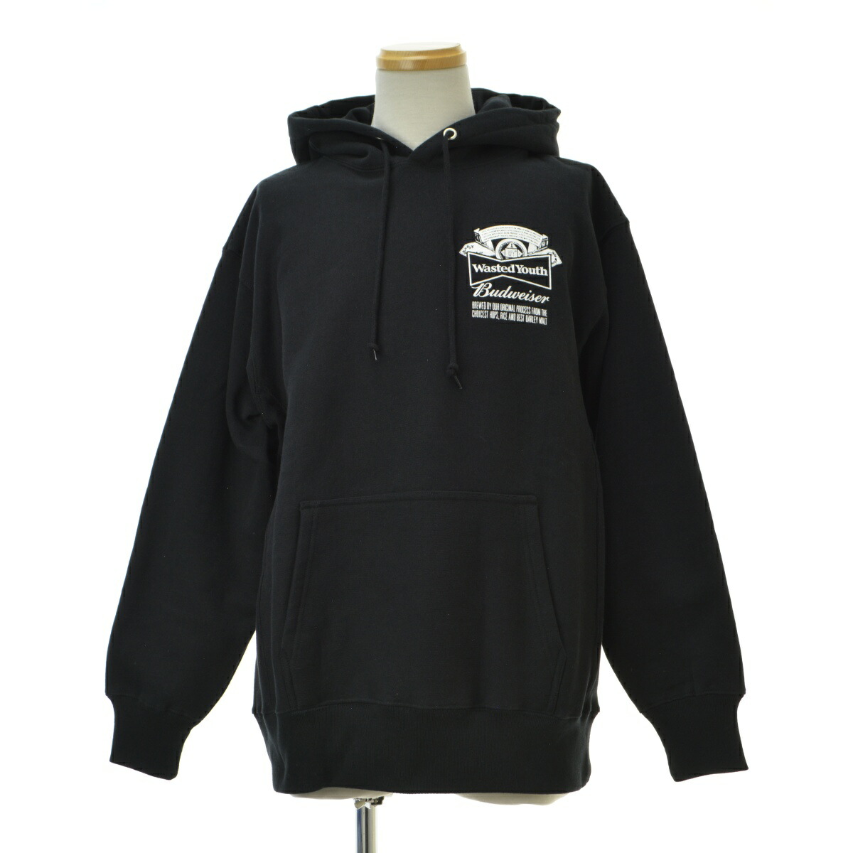 楽天市場】WASTED YOUTH BUDWEISER HOODIE SIZE-L ウェイステッド