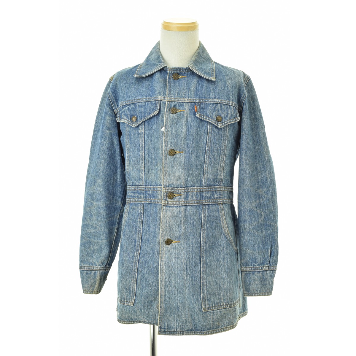 【中古】LEVIS / リーバイス70s デニムブッシュジャケットコート【caceagbf-m】|ブランド古着の買取販売カンフル