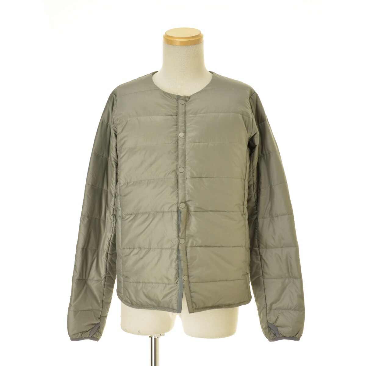 【中古】DESCENTE / デサント DIA3677U ALLTERRAIN H.C.S.DOWN L/S SHIRT オルテライン ノーカラー シャツダウンジャケット【cacgadbh-m】