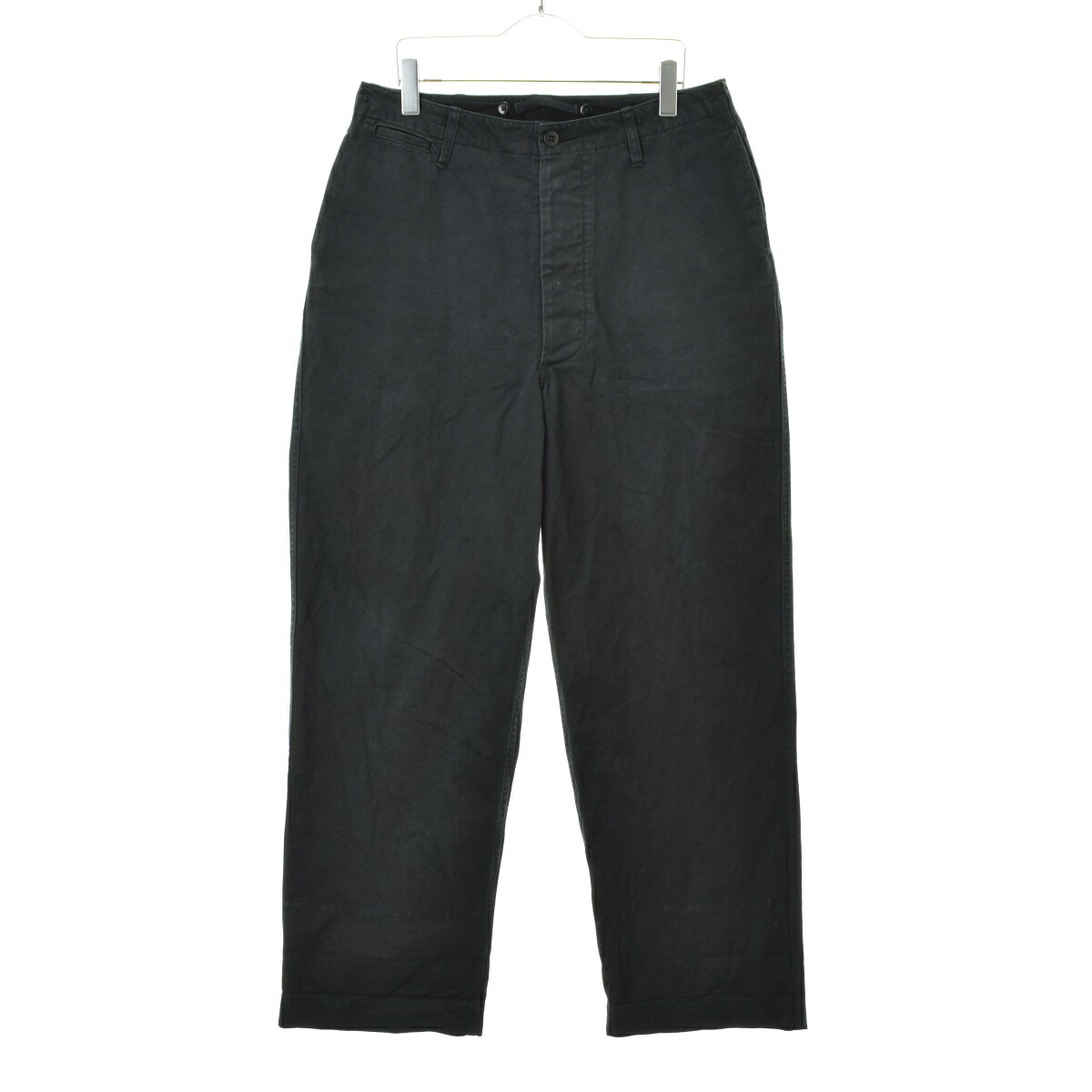 【中古】【期間限定値下げ】NIGEL CABOURN / ナイジェルケーボン 25AW 80510050120 NEW BASIC CHINO - BLACKコットンパンツ【cacgaccf-m】