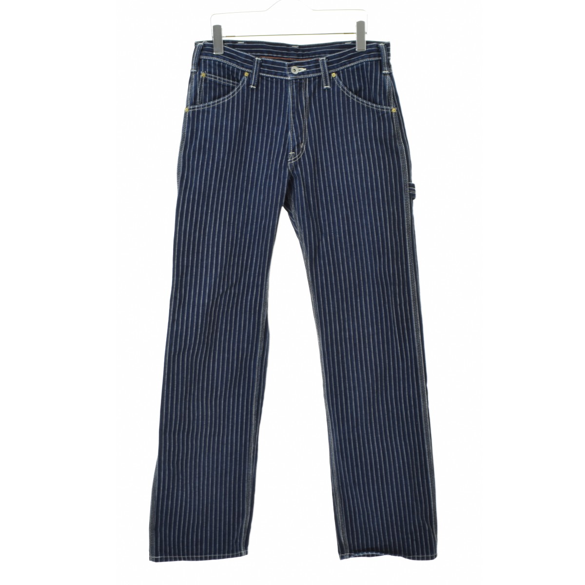 【中古】IRON HEART / アイアンハート 814 12ozウォバッシュ ストライプ エンジニアペインターパンツ【cacgadai-m】