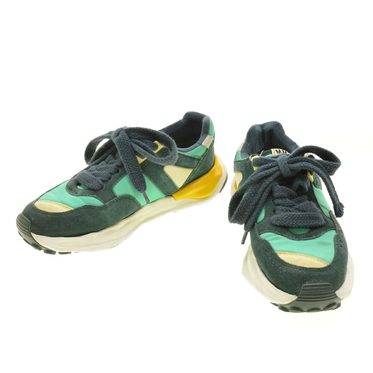 【中古】NIGEL CABOURN × MIHARA YASUHIRO / ナイジェルケーボン × ミハラヤスヒロ C06FW703 RUNNING TRAINERスニーカー【cacfbacd-z】