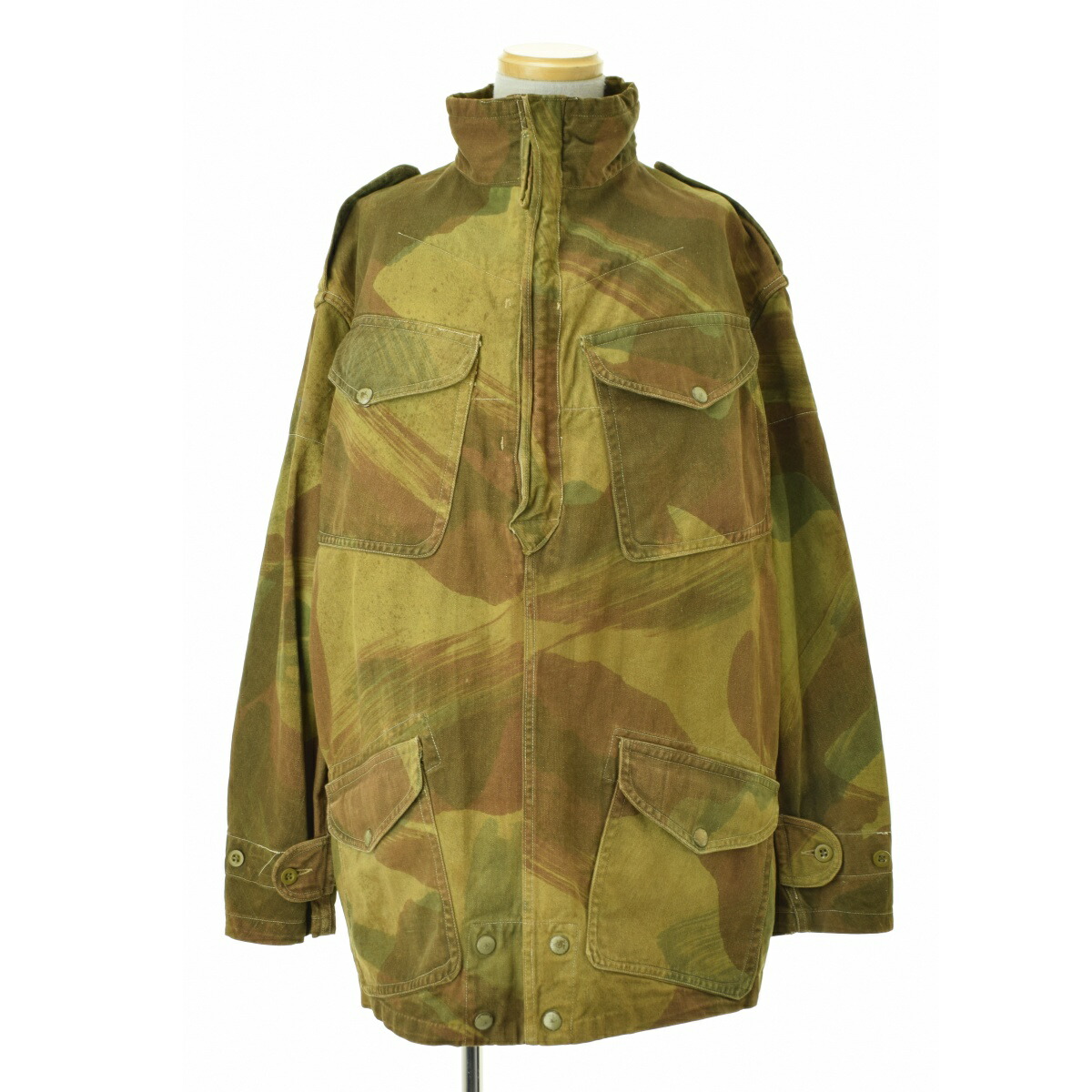 楽天市場】50年代 ベルギー軍実品 空挺部隊 ブラッシュストロークカモ