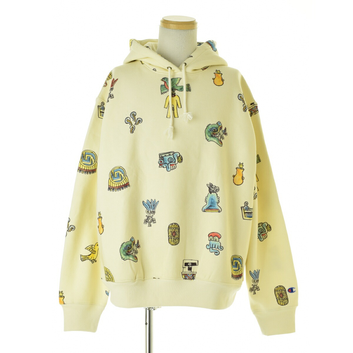 【中古】CHAMPION × Angelo Baque / チャンピオン × アンジェロ バク 24AW S5105P フーデッドスウェットシャツスウェットパーカー【cacfabba-m】