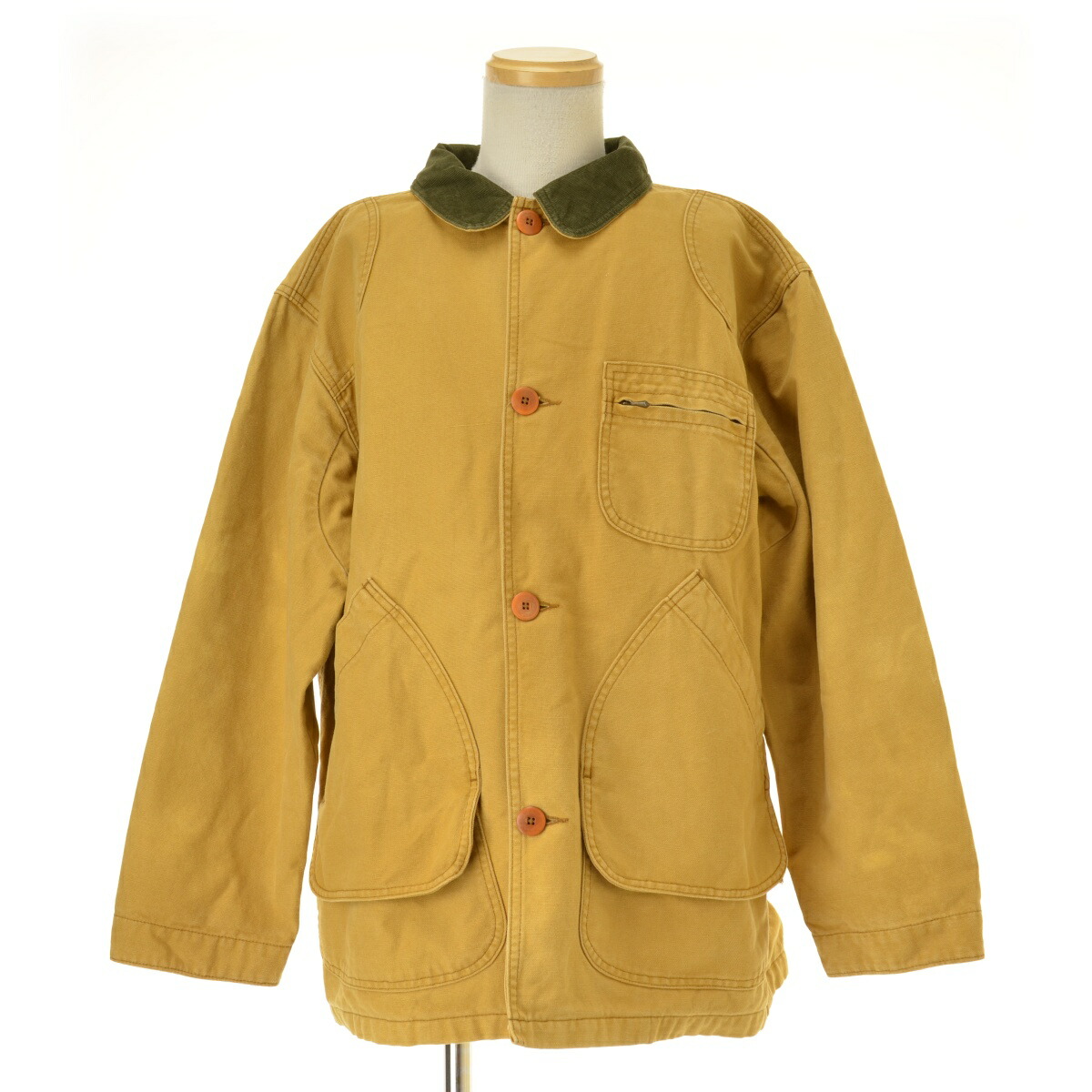 【中古】L.L.BEAN / エルエルビーン90s ダック地 ハンティングジャケットカバーオール【cacgaeaf-m】｜ブランド古着の買取販売カンフル