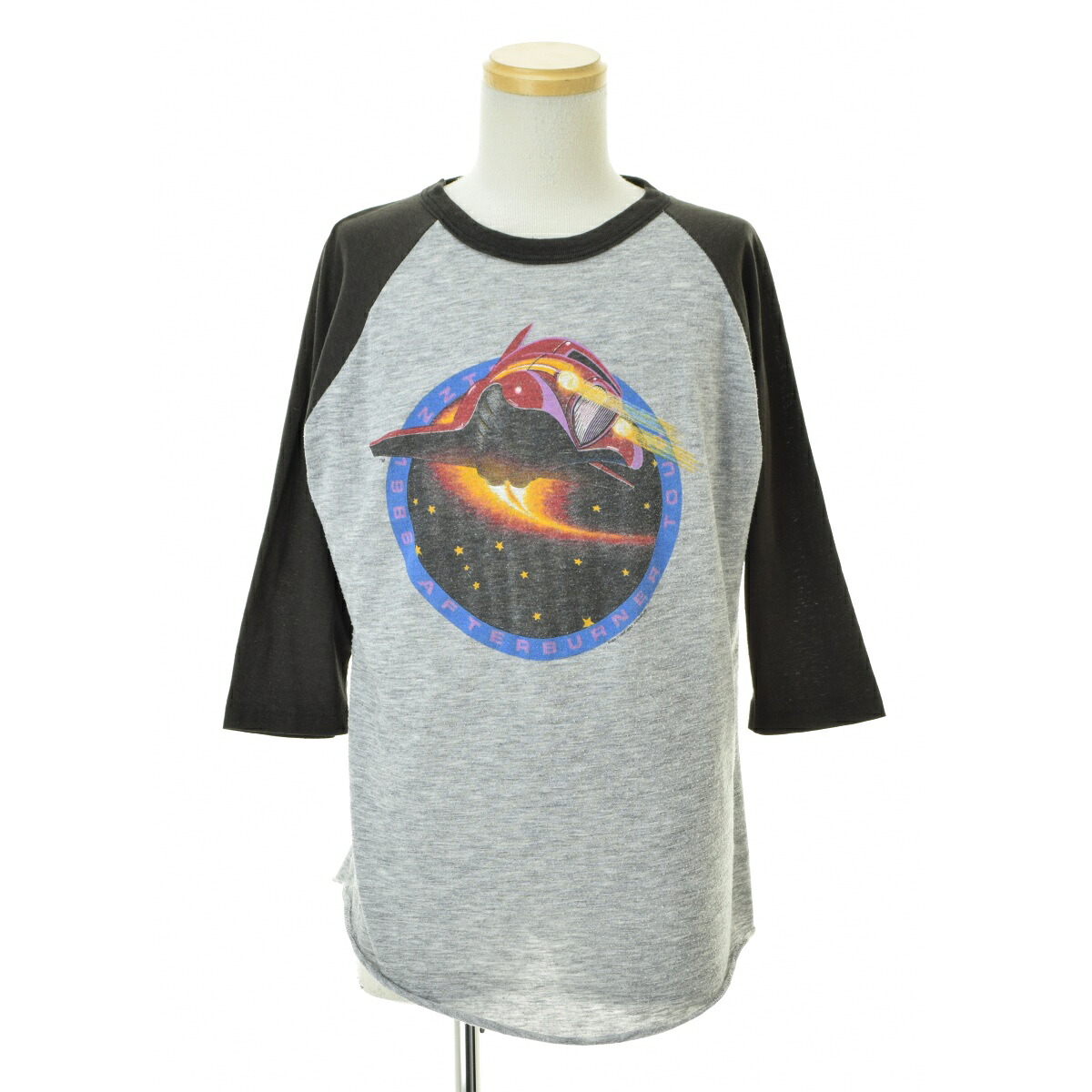 【中古】VINTAGE / ヴィンテージ80s ZZ TOP AFTERBURNER TOUR 1986七分袖Tシャツ【cacgabad-m】｜ブランド古着の買取販売カンフル