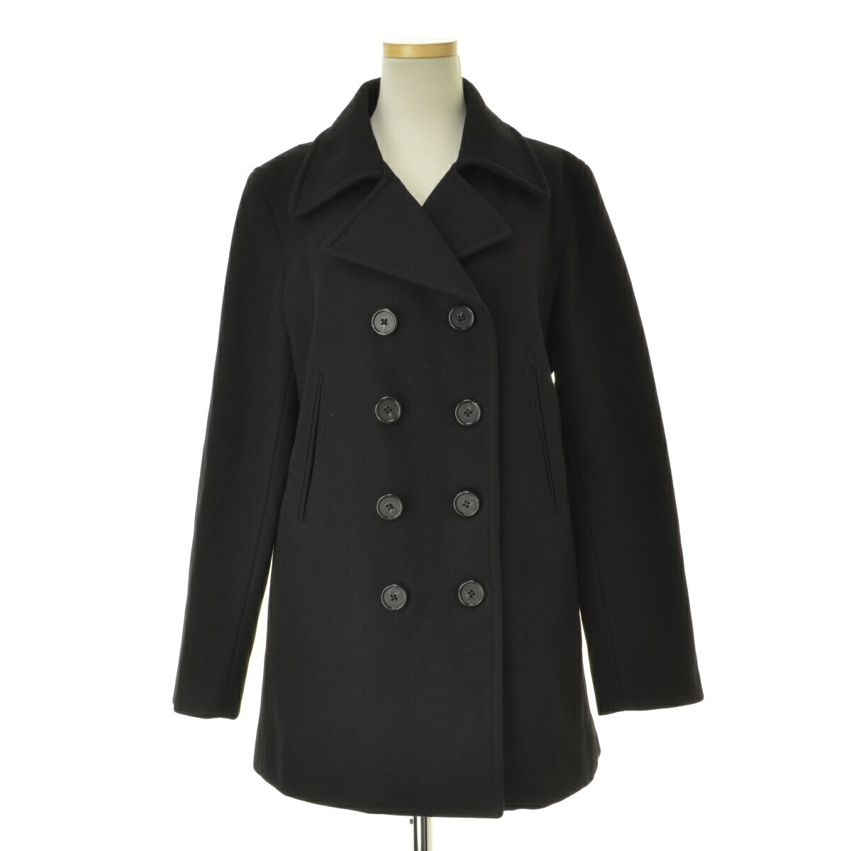 The crooked Tailor クルーキッドテイラー メルトンピーコート The crooked TailorのRain coatとLong pilgrim coat | peau de l