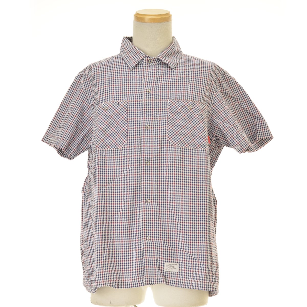 【中古】WTAPS / ダブルタップス 08SS 2008/1st TSDT-SH-M03 UNION S/S / SHIRTS.WORK.COTTON.TEXTILE半袖シャツ【cacfafbf-m】