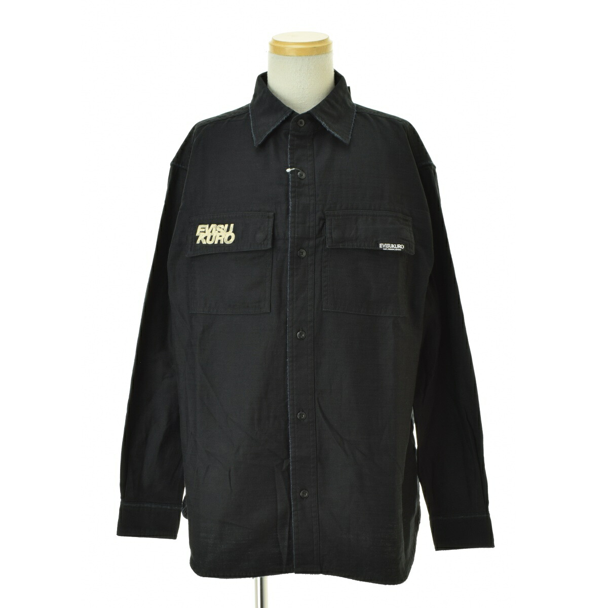 【中古】【期間限定値下げ】EVISUKURO / エヴィスクロ 25AW 2EAGNM5SL5009RXCT LS SHIRT長袖シャツ【cacfbbcc-m】