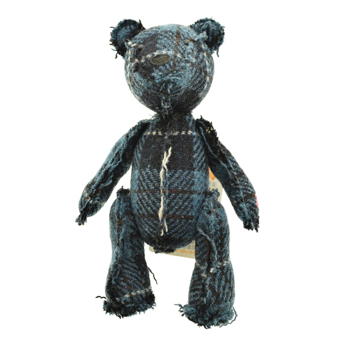 【中古】GOOD ENOUGH / グッドイナフ00s HARRIS TWEED TEDDY BEAR ハリスツイード チェック テディベア スモール【cacfbabd-z】|ブランド古着の買取販売カンフル