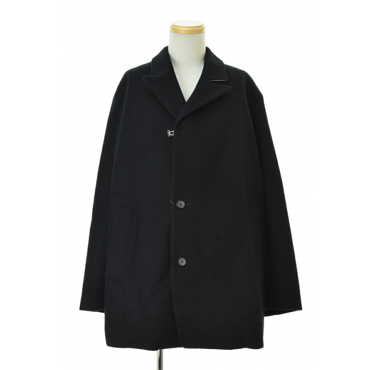 【中古】MB / エムビー HBW019 カシミヤ混ウールコート【cacgabab-m】