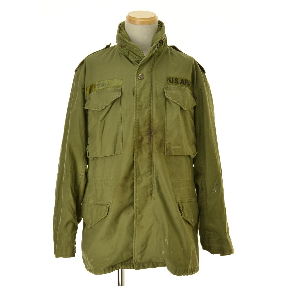 楽天市場】古着 US ARMY アメリカ軍 70s DSA ヴィンテージ M65