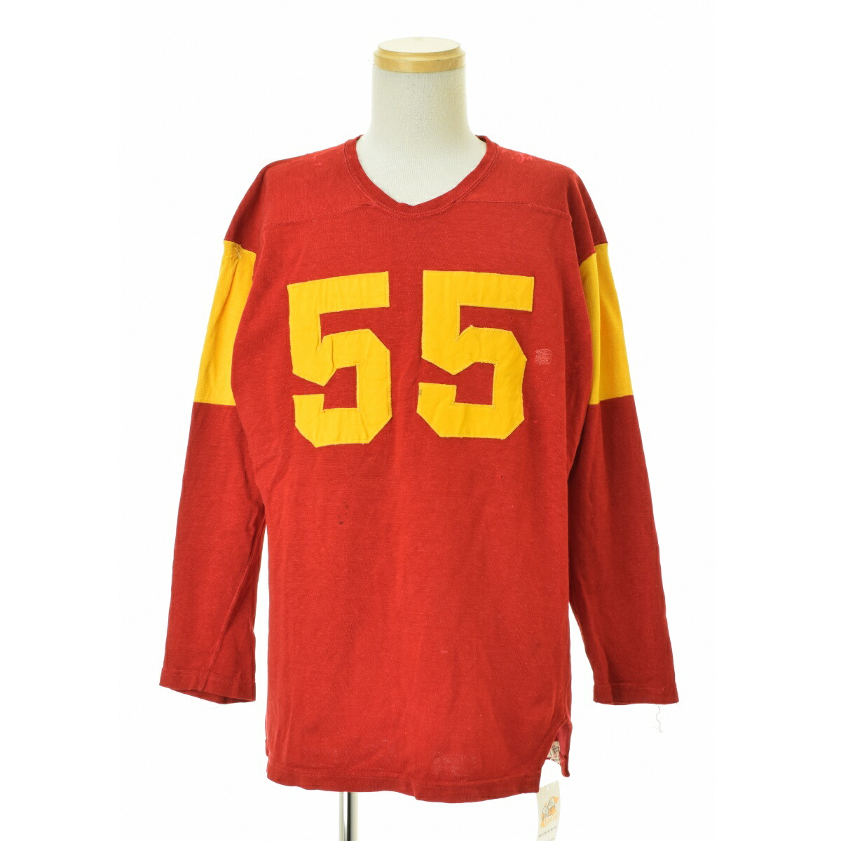 【中古】LAWLINGS 50s ナンバリング フットボール長袖カットソー【cacfbcba-m】 12,100円