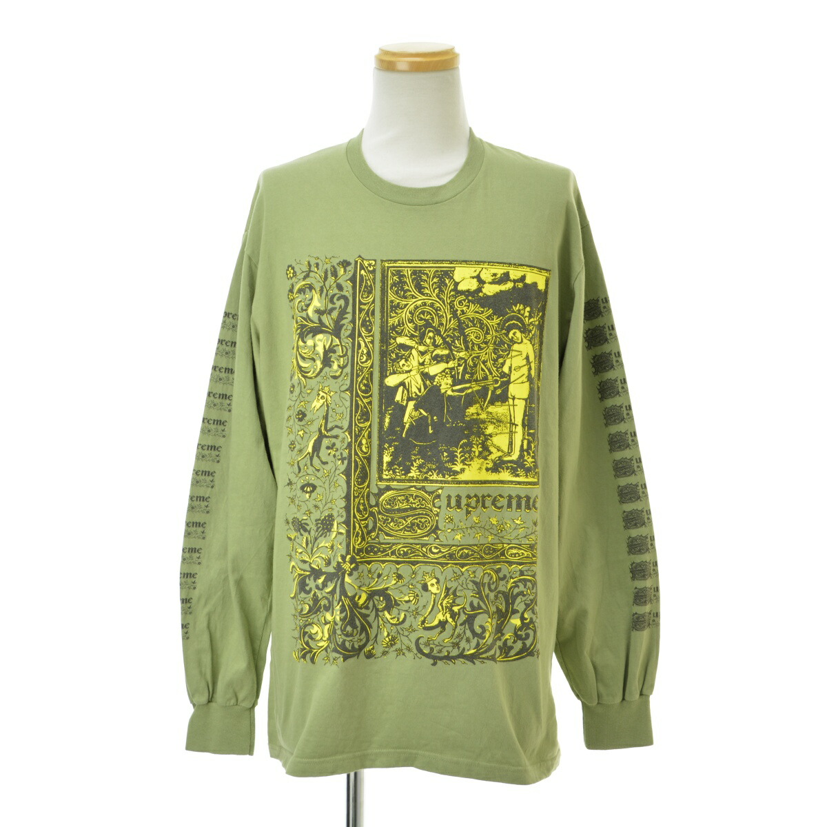 トップス Supreme Saint Sebastian Supreme Saint Sebastian L/S Tee Ash Grey Men's - SS24 - US