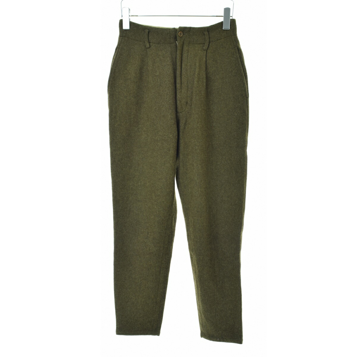 【中古】WORK SHOP 80s archive WJ-P01-103 テーパードウールパンツ【cacfabcd-l】