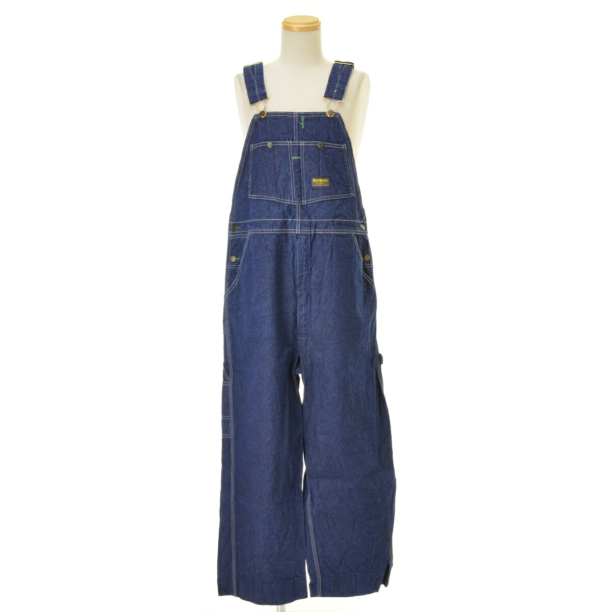 【中古】OSHKOSH / オシュコシュ 70s デニムオーバーオール【cacgabbc-m】