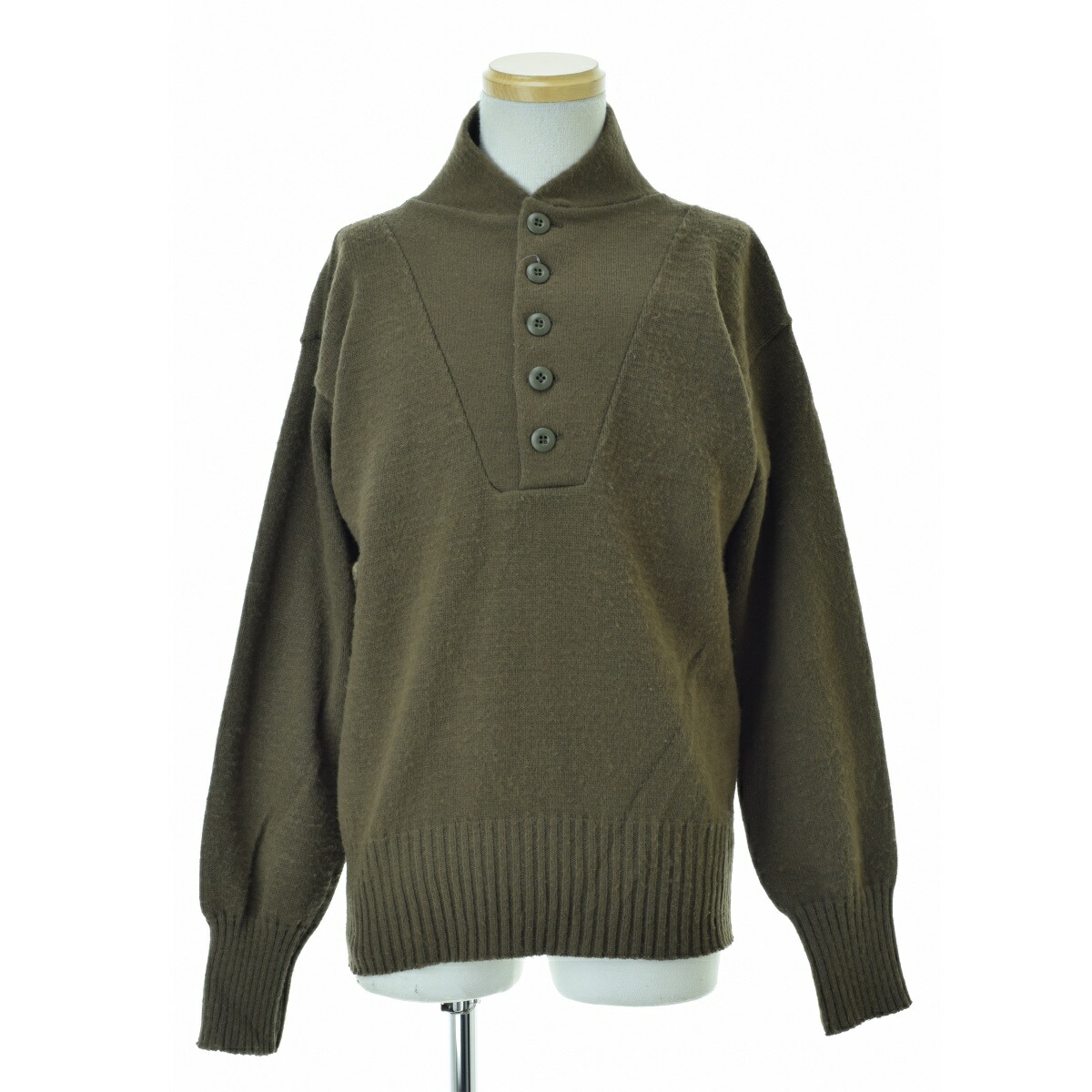 楽天市場】90年代 米軍実物 U.S.ARMY ヘンリーネックニット セーター