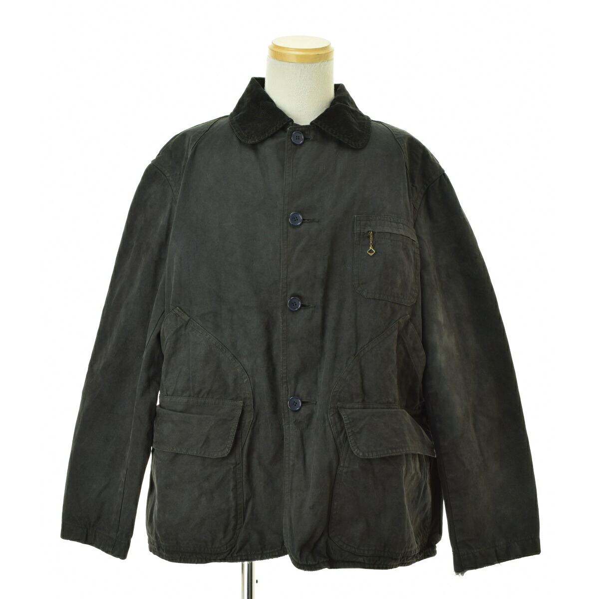 【中古】VINTAGE / ヴィンテージ 後染め ハンティングジャケット【cacfaiaf-m】