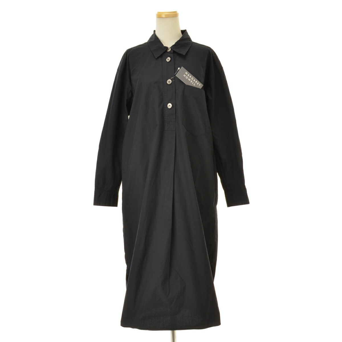 美品 MHL.マーガレットハウエル コットン シャツワンピース 近年 ☆美品☆MHL☆マーガレットハウエル☆シャツワンピース☆ - メルカリ