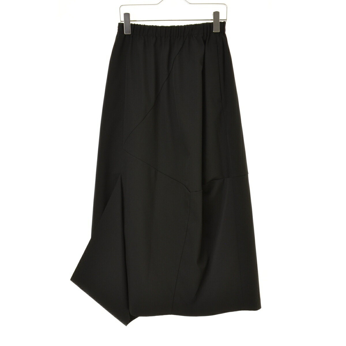 nagonstans 6/4クロス フレアJumper skirt 【公式通販】