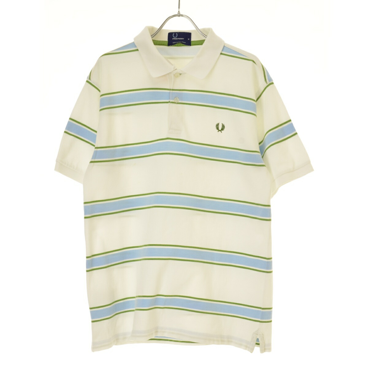 楽天市場】【中古】FRED PERRY 「ボーダーポロシャツ」 半袖