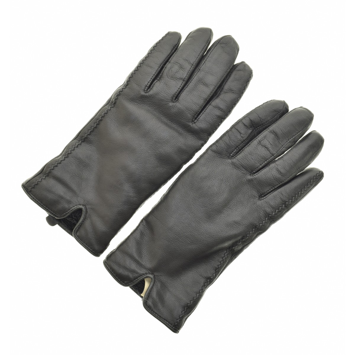 楽天市場】【中古】ERNEST W．BAKER Black Leather Gloves