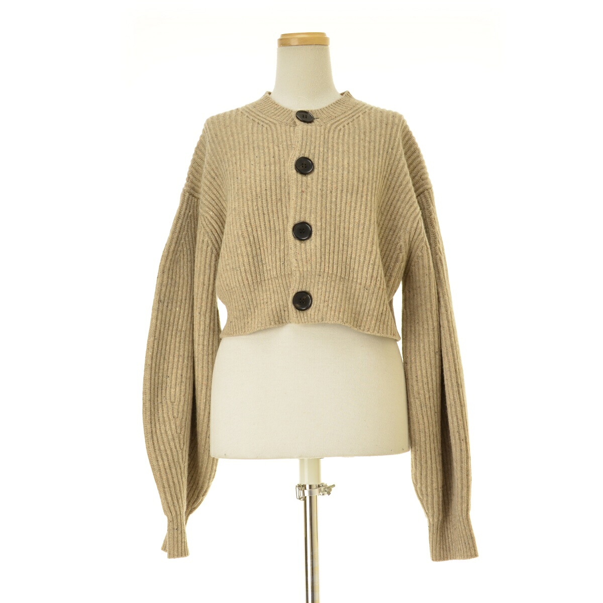 【中古】【期間限定値下げ】INSCRIRE I24AW-K11 Cropped cardigan ウールニット長袖カーディガン【送料無料】【cacgadag-l】