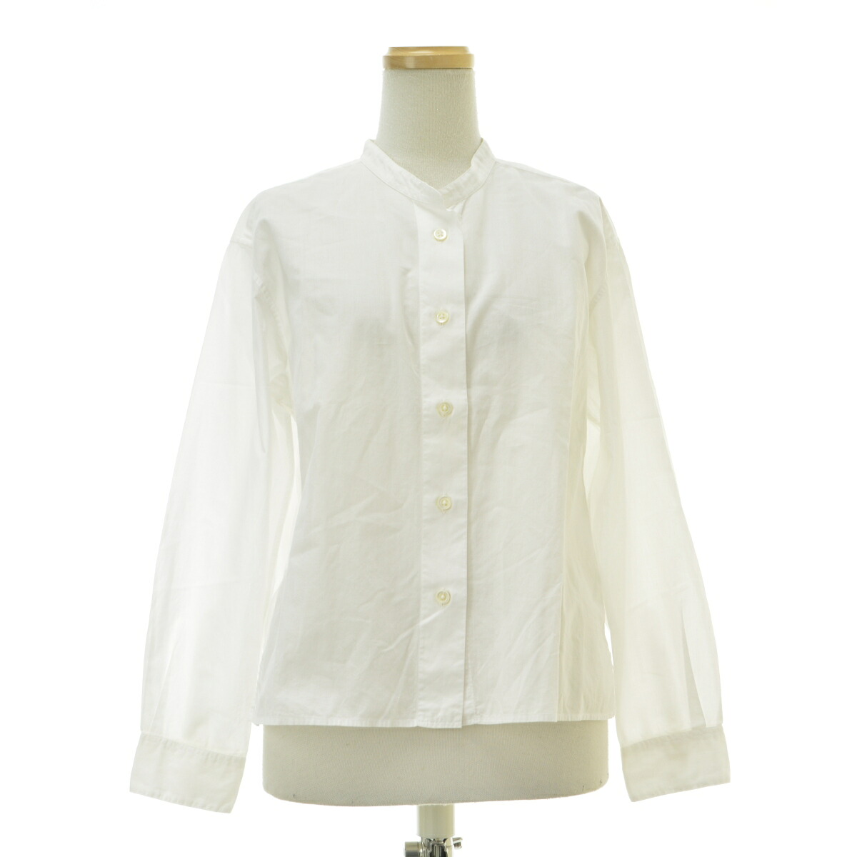 【中古】MARGARET HOWELL / マーガレットハウエル 578-9153009 SOFT WASHED COTTON SHIRT長袖シャツ【cacgadba-l】