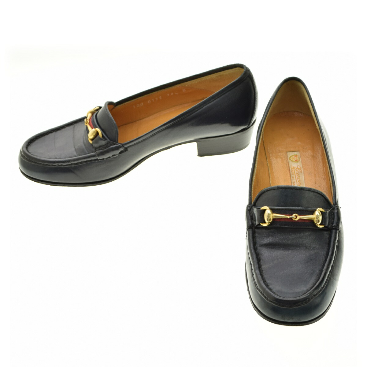 【中古】【期間限定値下げ】GUCCI / グッチ 70s OLD ホースビットローファーレザーシューズ【cacfbbca-z】