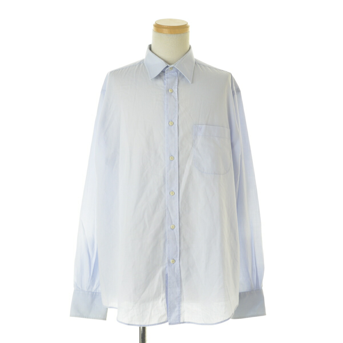 SAINT LAURENT 長袖シャツ 23AW】SAINT LAURENT_men / シルク リボン付き長袖シャツ (Saint