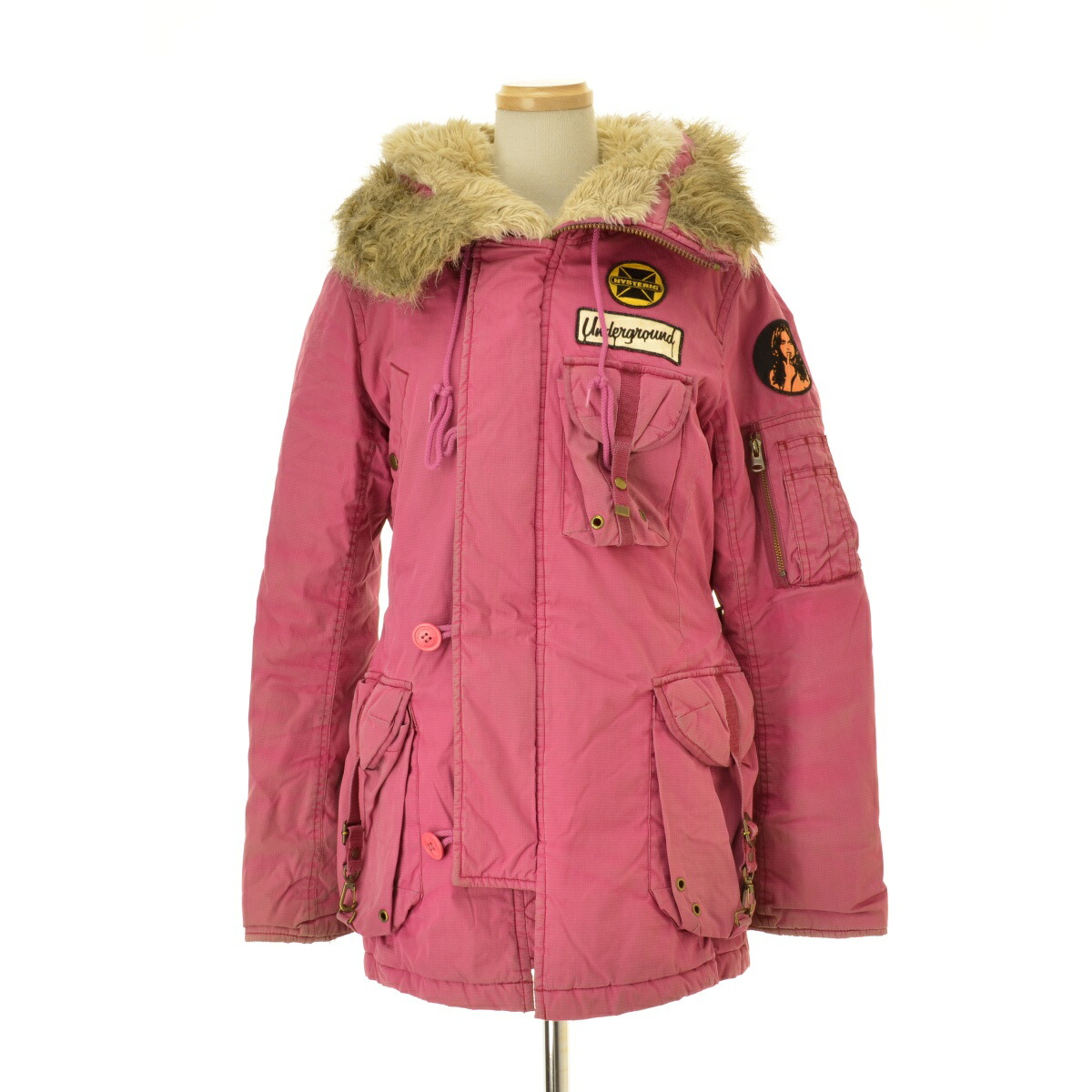 楽天市場】HYSTERIC GLAMOUR ヒステリックグラマー ミリタリーコート