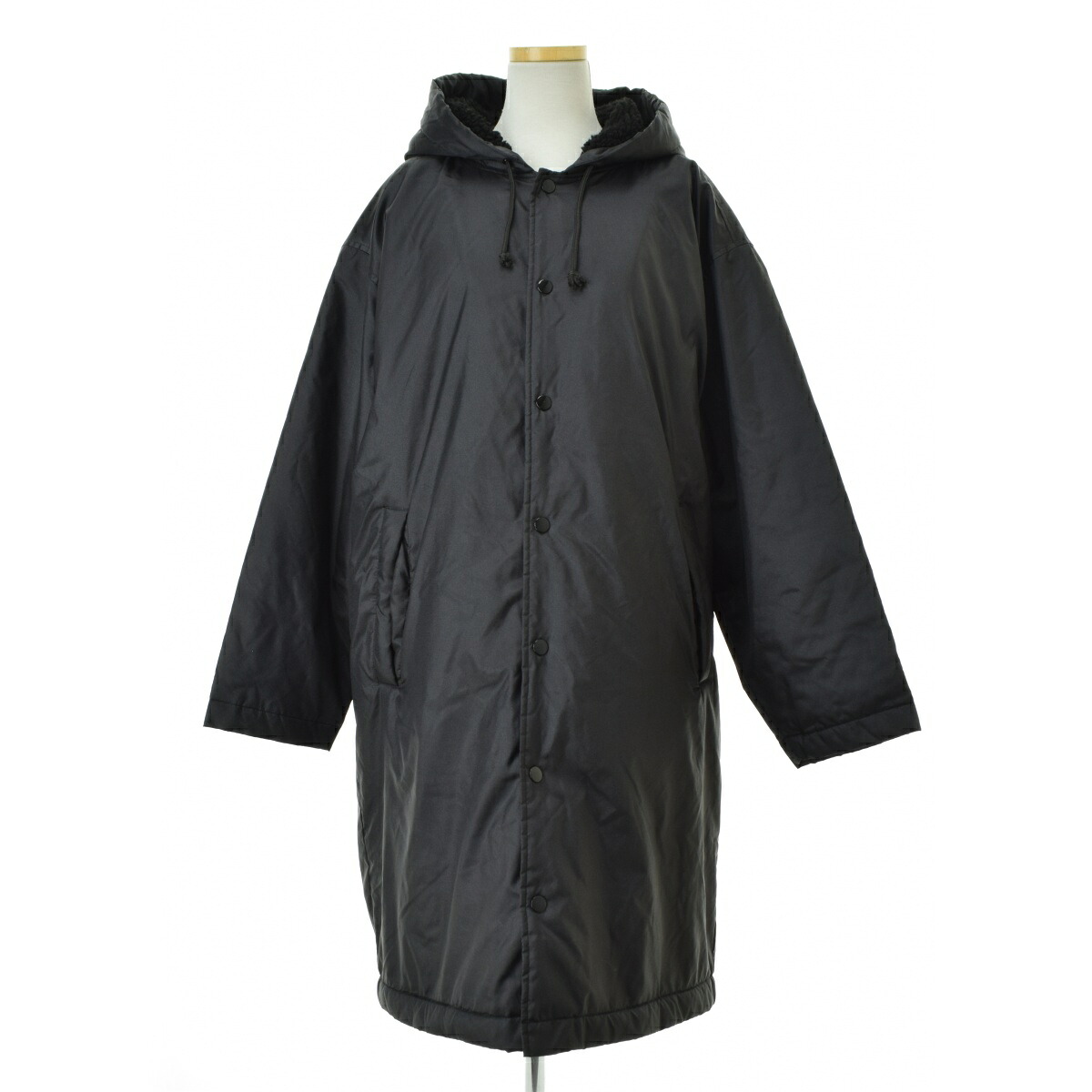 【中古】【期間限定値下げ】CDG / シーディージーAD2018 SZ-C002 BOA OVER COAT ボア ベンチコート【cacgagbc-l】|ブランド古着の買取販売カンフル