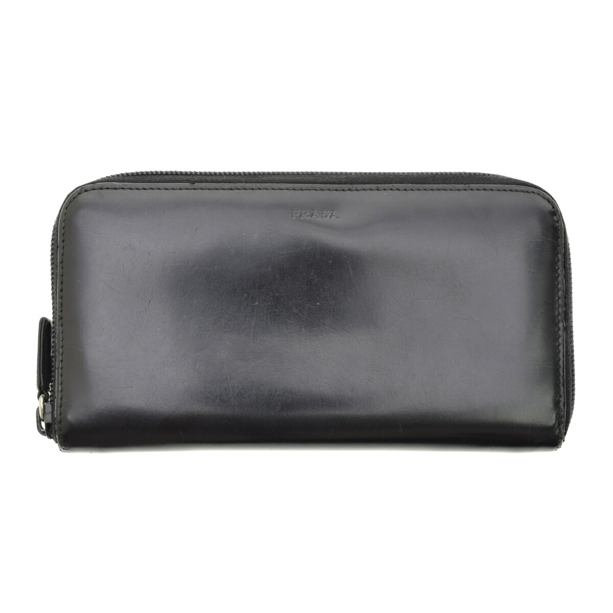 【中古】PRADA / プラダ archive ラウンドジップ ロング財布【cacgabba-z】