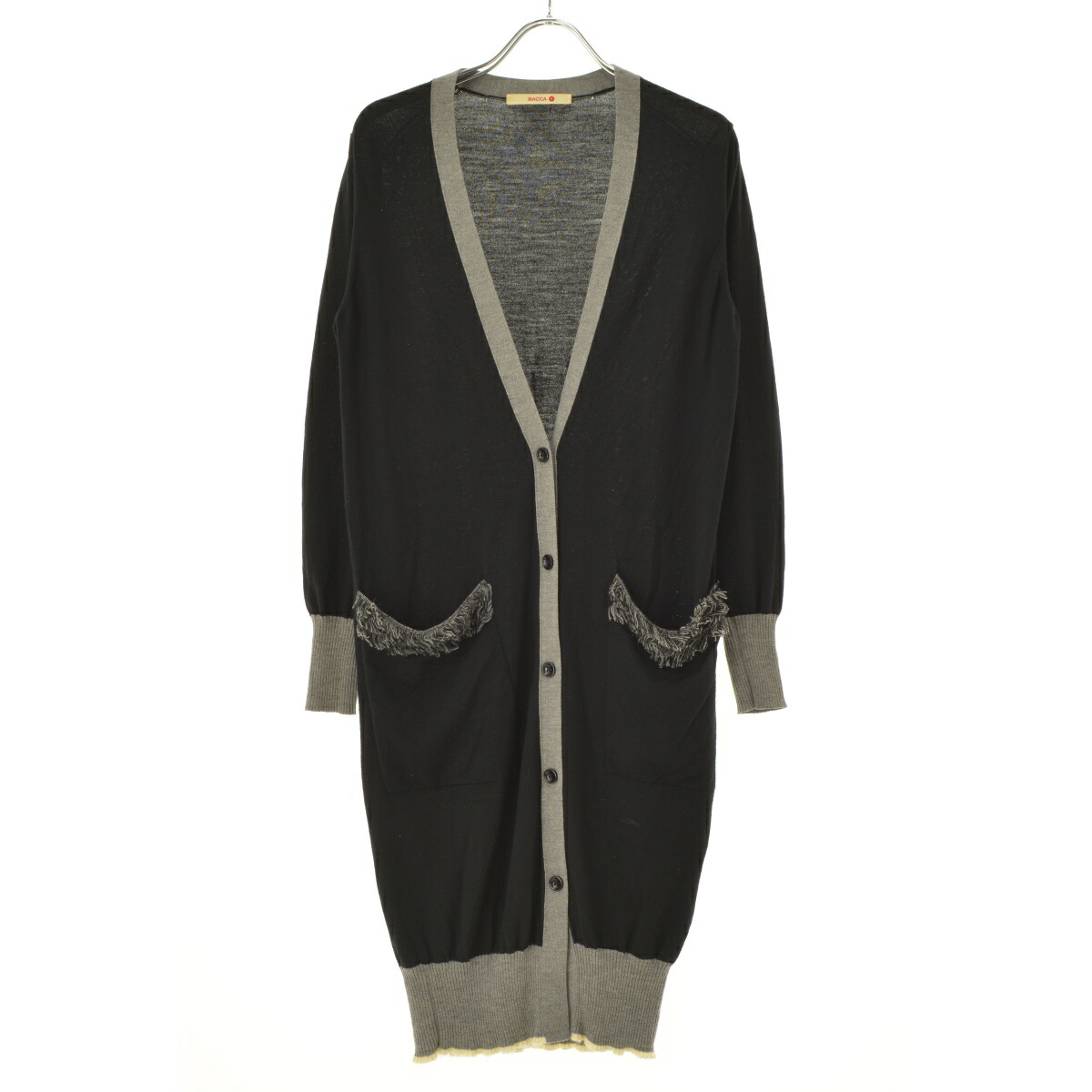 タグ付✨トゥモローランド BACCA ベビーアルパカ ループベルト カーディガン BACCA ベビーアルパカループ ベルトカーディガン