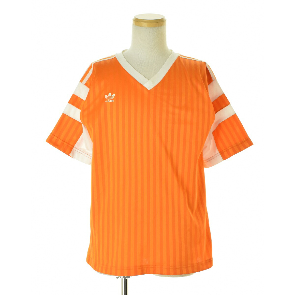 【中古】ADIDAS / アディダス 80s USA製 万国旗タグ半袖カットソー【cacfajce-m】
