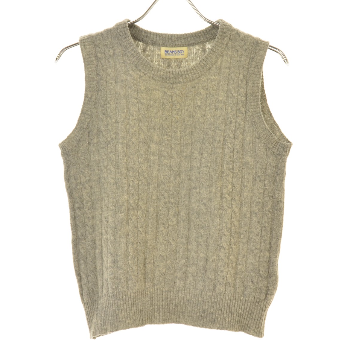 SSZ 23AW BORO MOHAIR VEST モヘア ニット　L 楽天市場】【中古】SSZ BEAMS 23AW BORO MOHAIR VEST ボロ