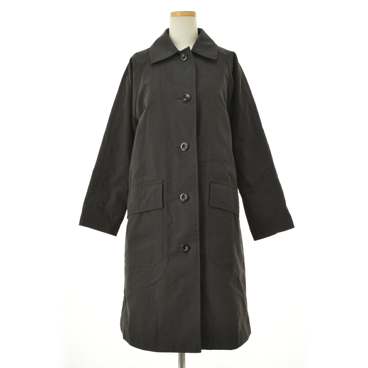 【中古】【期間限定値下げ】MARGARET HOWELL MHL / マーガレットハウエルエムエイチエル 25AW 5955210200 WORN COTTON NYLON COAT ダウンライナー付きコート【cacgadae-l】