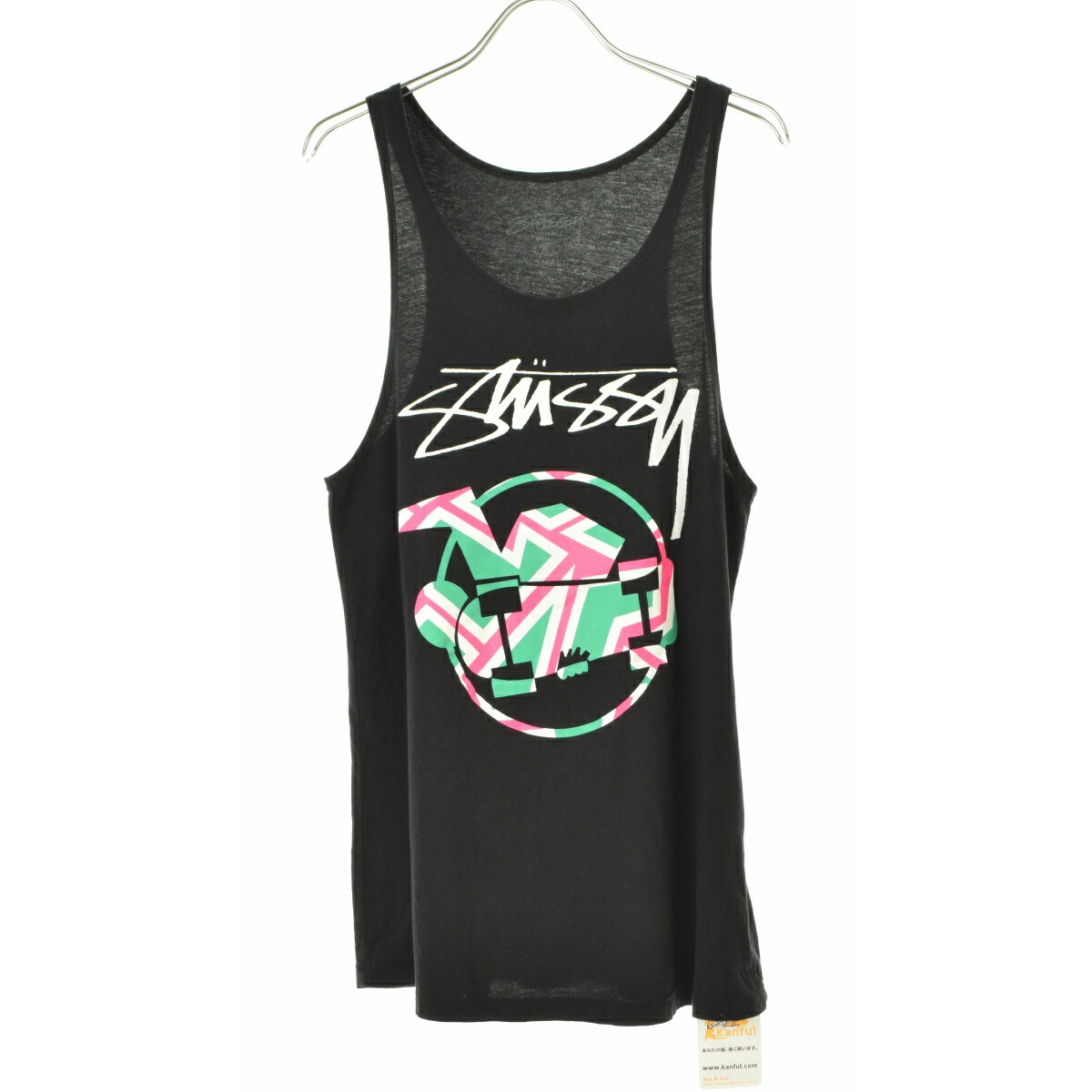 海外限定 Stussy ステューシー ラスタ マッスルタンク タンクトップ M 海外限定 Stussy ステューシー マッスルタンク タンクトップ
