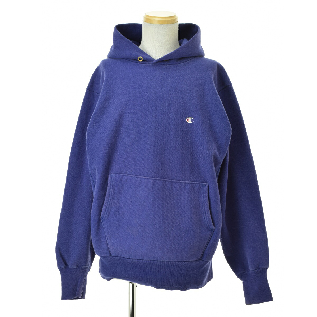 【中古】CHAMPION / チャンピオン珍ピオン 90s USA製 REVERSE WEAVE リバースウィーブ 目付きスウェットパーカー【cacgadad-m】｜ブランド古着の買取販売カンフル