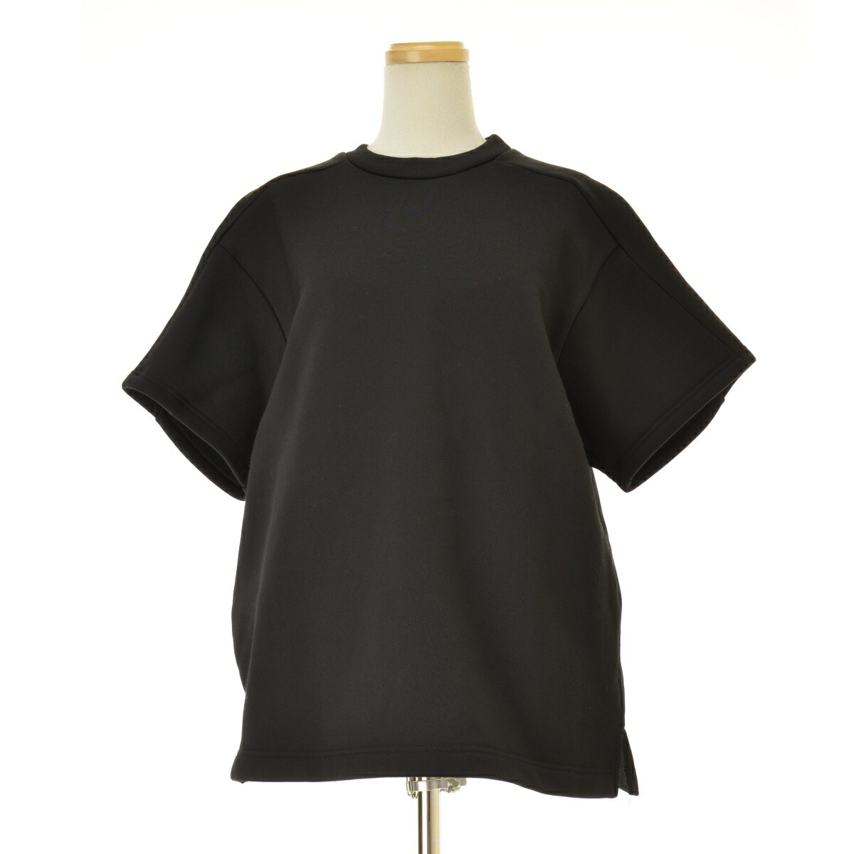 HYKE ブラック プルオーバー スウェット トレーナー HYKE(ハイク)】 SWEAT SHIRT｜PARIGOT ONLINE（パリゴオンライン）