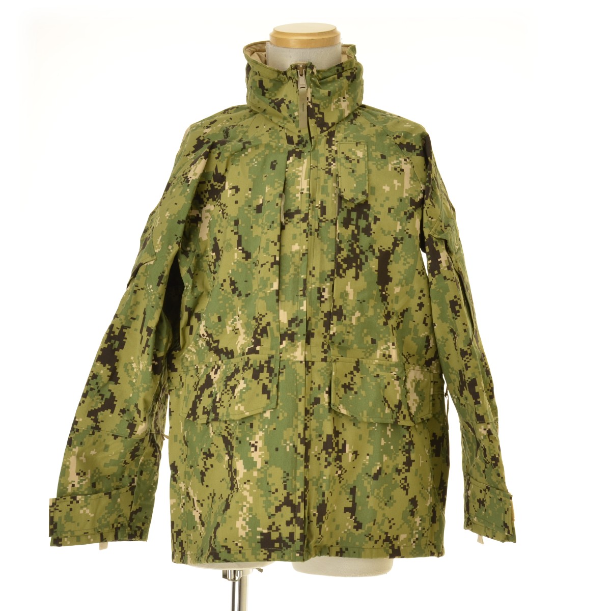 【中古】【期間限定値下げ】US NAVY / ユーエスネイビー 米海軍 NWU TYPE3 GORE-TEX ウッドランドデジタルカモ ゴアテックスパーカージャケット【cacgacbi-m】